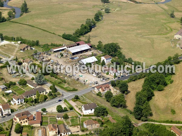 Photo aérienne de Saint-Yan