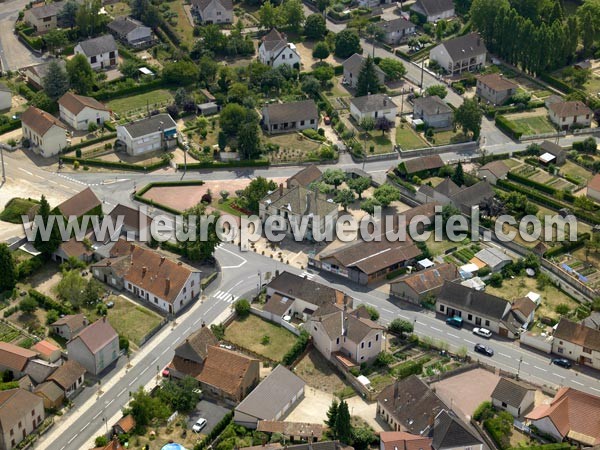Photo aérienne de Saint-Yan
