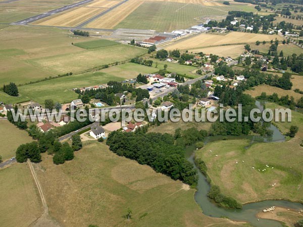 Photo aérienne de Saint-Yan