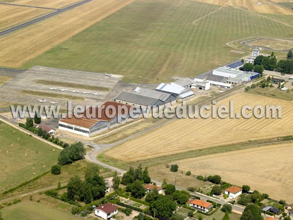 Photo aérienne de Saint-Yan