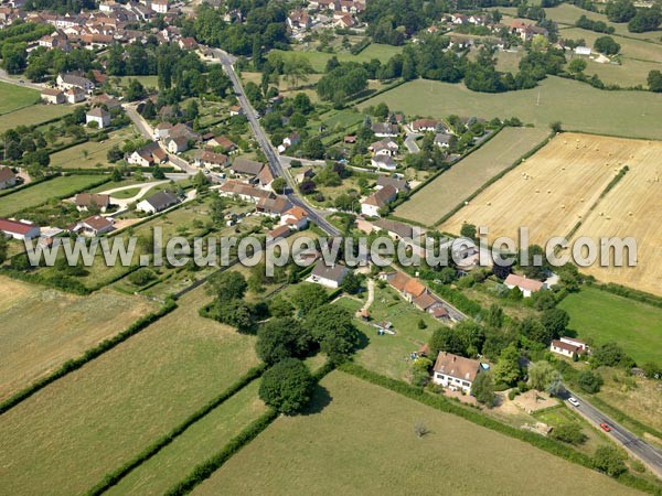 Photo aérienne de Saint-Yan