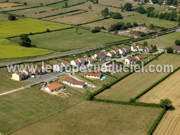 Photo aérienne de Saint-Yan