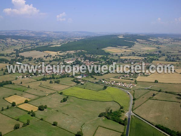 Photo aérienne de Saint-Yan