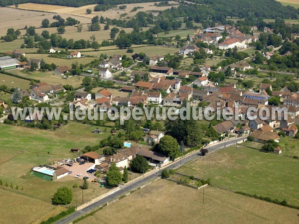 Photo aérienne de Saint-Yan