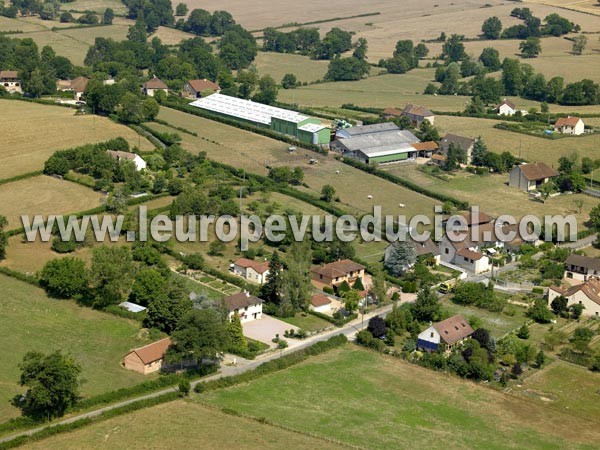 Photo aérienne de Saint-Yan