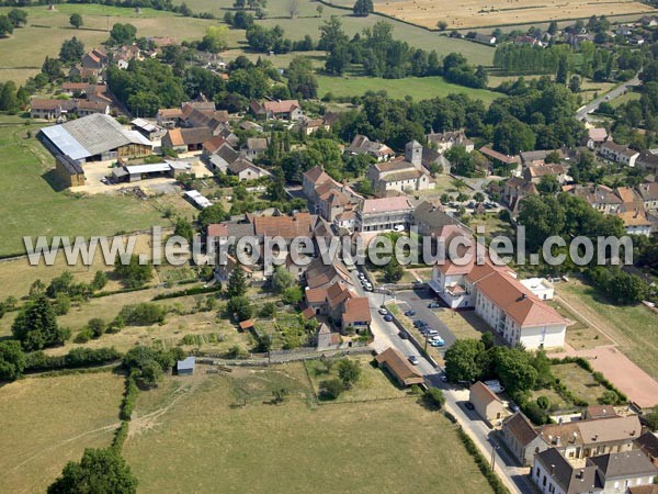 Photo aérienne de Saint-Yan