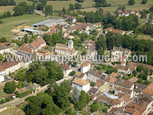 Photo aérienne de Salornay-sur-Guye