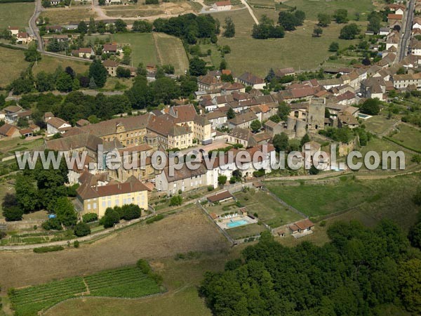 Photo aérienne de Semur-en-Brionnais