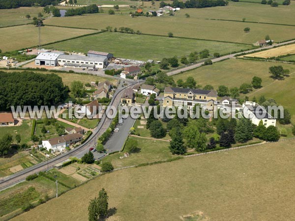 Photo aérienne de Semur-en-Brionnais