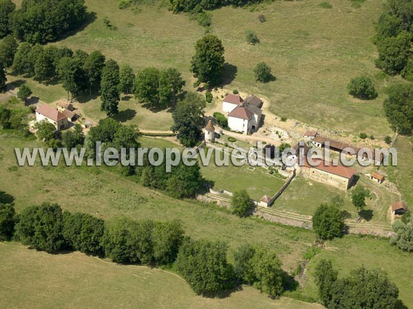 Photo aérienne de Semur-en-Brionnais