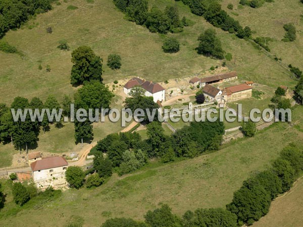 Photo aérienne de Semur-en-Brionnais