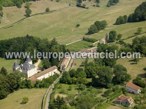 Photo aérienne de Semur-en-Brionnais