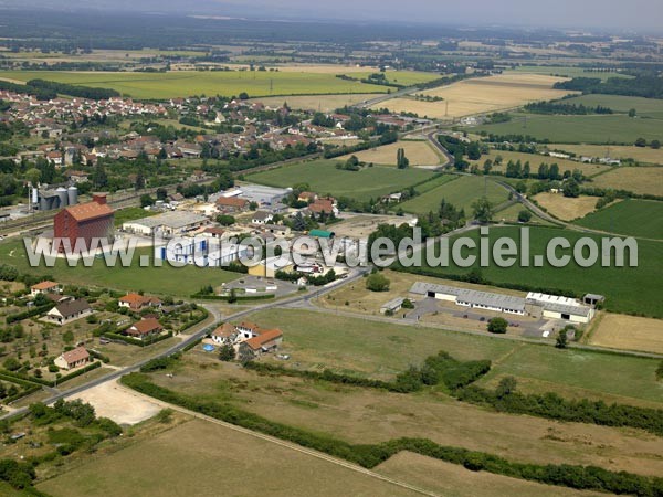 Photo aérienne de Sennecey-le-Grand