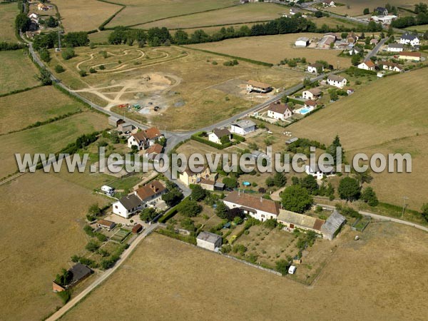 Photo aérienne de Toulon-sur-Arroux