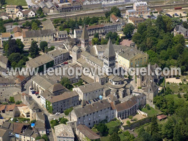 Photo aérienne de Tournus