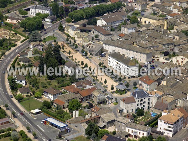 Photo aérienne de Tournus