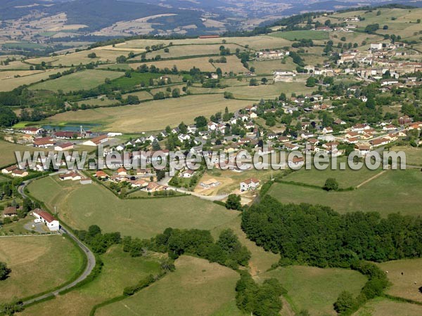 Photo aérienne de Tramayes