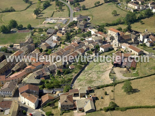 Photo aérienne de Tramayes