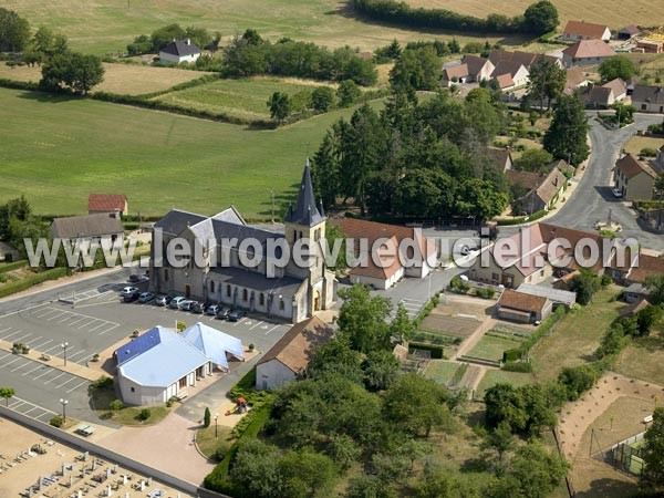 Photo aérienne de Uxeau