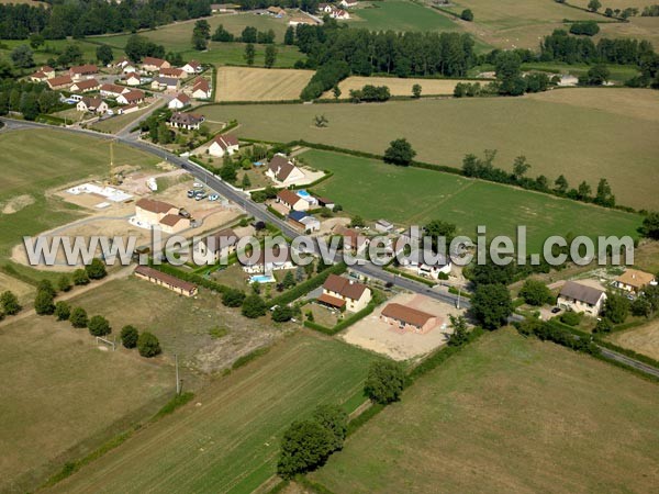 Photo aérienne de Vitry-en-Charollais