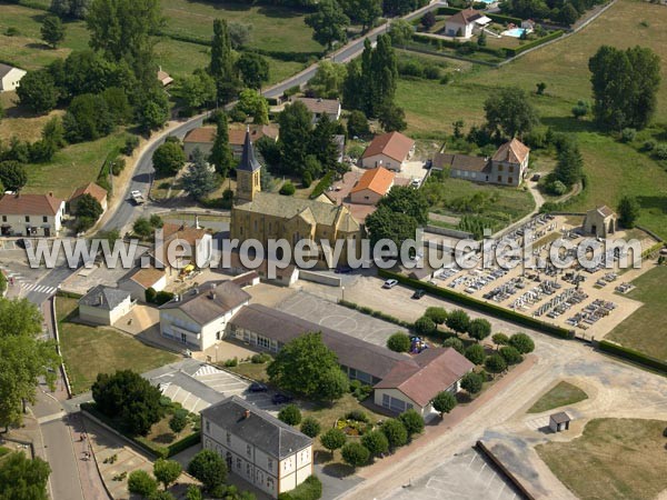 Photo aérienne de Vitry-en-Charollais