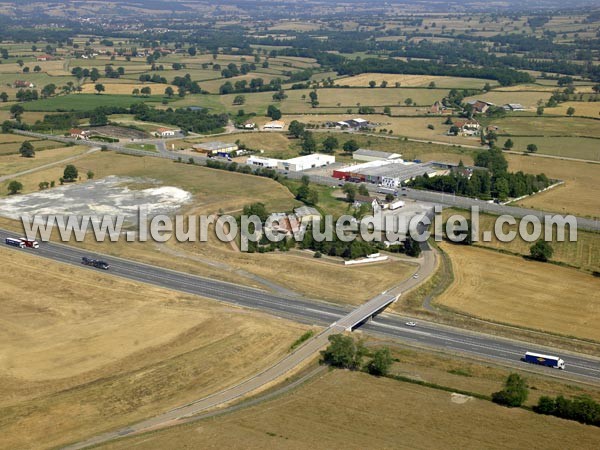 Photo aérienne de Vitry-en-Charollais