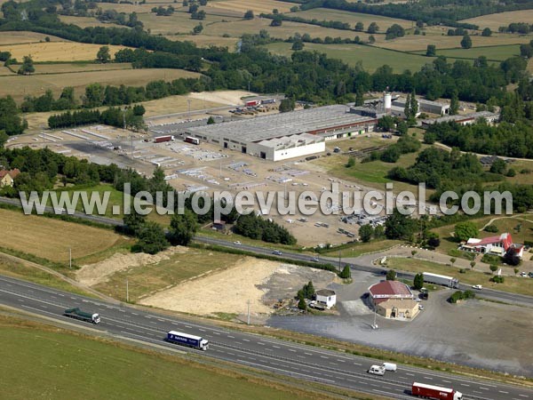 Photo aérienne de Vitry-en-Charollais