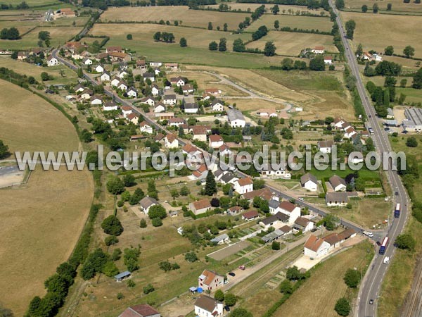 Photo aérienne de Vitry-en-Charollais