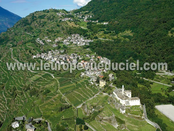 Photo aérienne de Sondrio