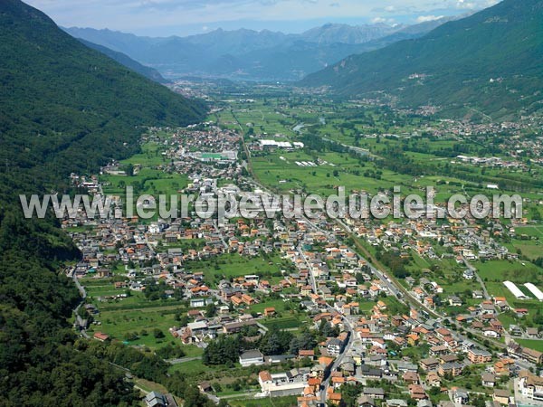 Photo aérienne de Cosio Valtellino