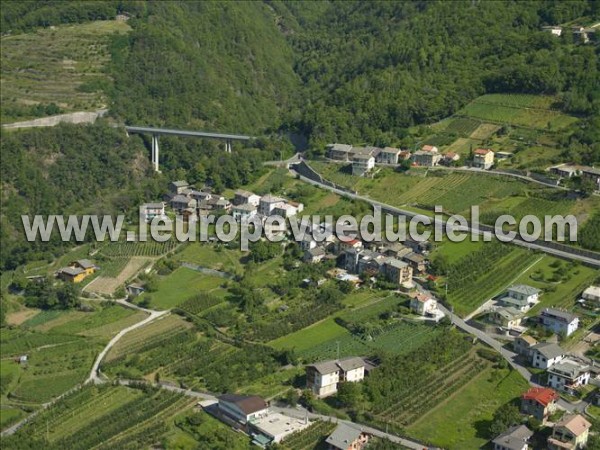 Photo aérienne de Chiuro