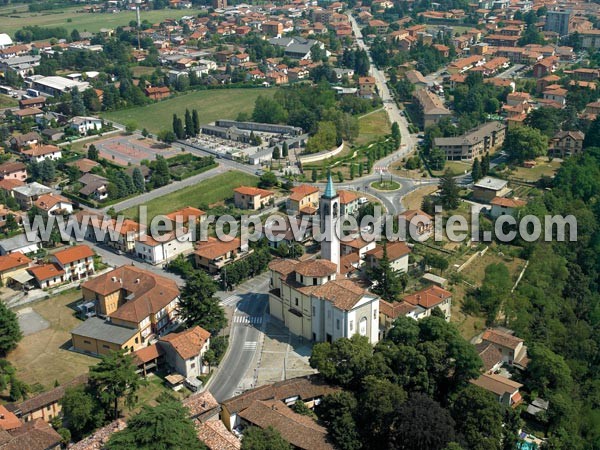 Photo aérienne de Capriate San Gervasio