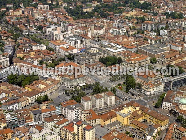 Photo aérienne de Bergamo