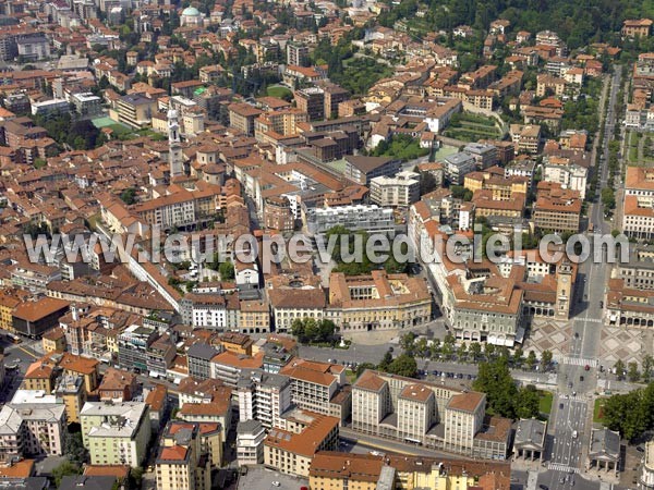 Photo aérienne de Bergamo