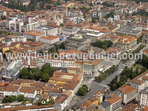 Photo aérienne de Bergamo