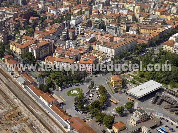 Photo aérienne de Bergamo