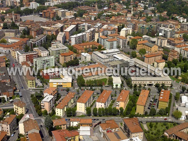 Photo aérienne de Bergamo