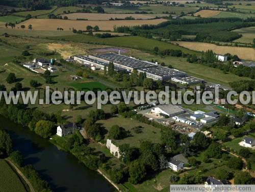 Photo aérienne de Chteauneuf-sur-Sarthe