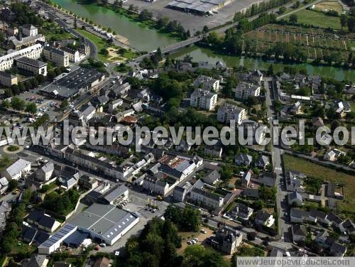 Photo aérienne de Château-Gontier Photo aérienne de Château-Gontier