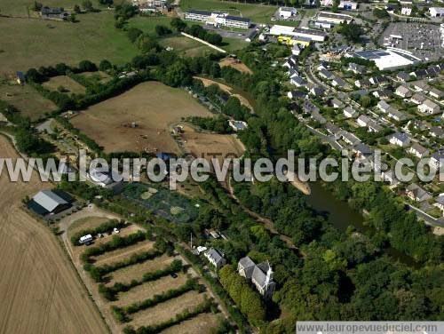 Photo aérienne de Château-Gontier Photo aérienne de Château-Gontier