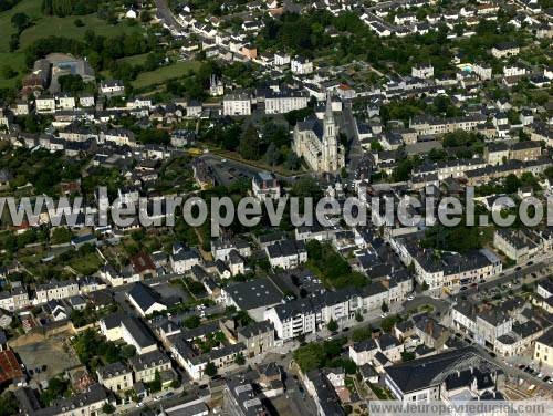 Photo aérienne de Château-Gontier Photo aérienne de Château-Gontier