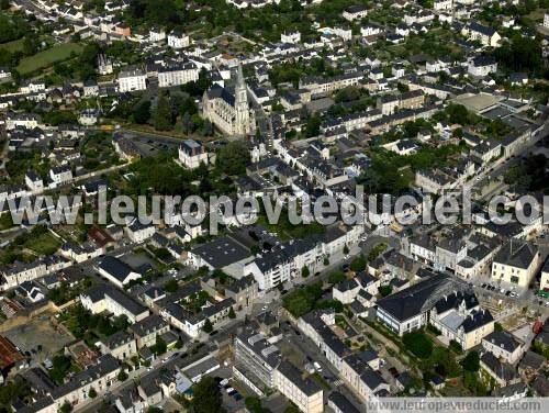 Photo aérienne de Château-Gontier Photo aérienne de Château-Gontier