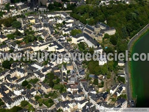 Photo aérienne de Château-Gontier Photo aérienne de Château-Gontier