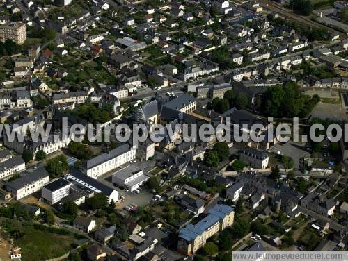 Photo aérienne de Château-Gontier Photo aérienne de Château-Gontier