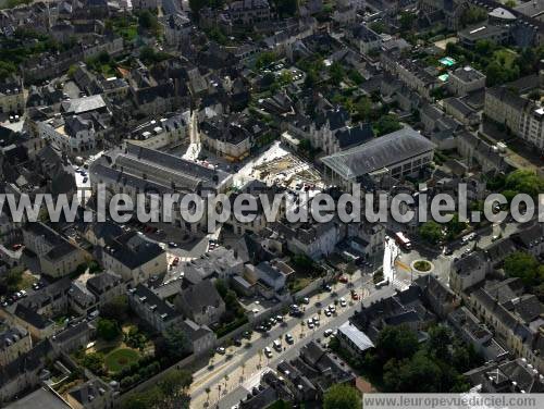 Photo aérienne de Château-Gontier Photo aérienne de Château-Gontier