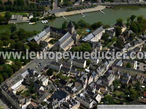 Photo aérienne de Château-Gontier Photo aérienne de Château-Gontier