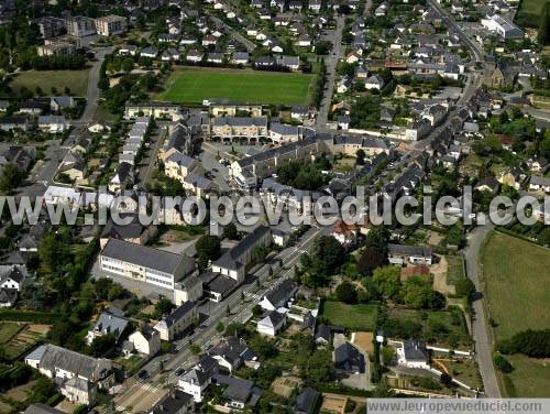 Photo aérienne de Château-Gontier Photo aérienne de Château-Gontier