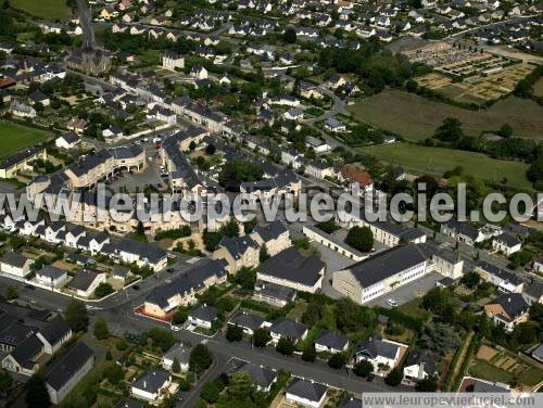 Photo aérienne de Château-Gontier Photo aérienne de Château-Gontier