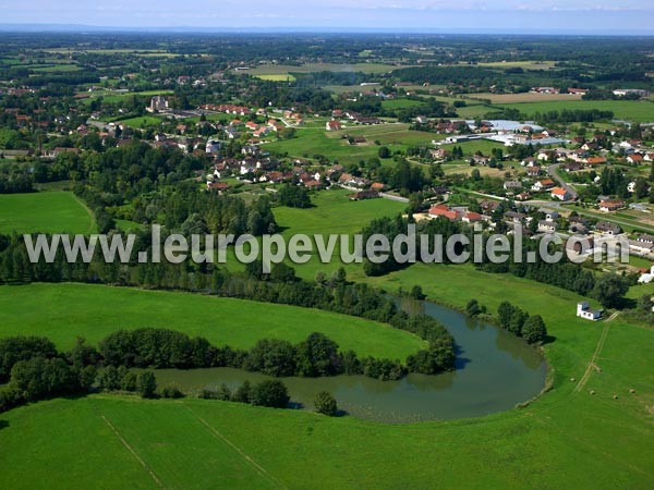 Photo aérienne de Branges