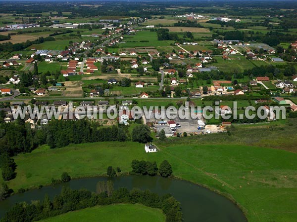 Photo aérienne de Branges